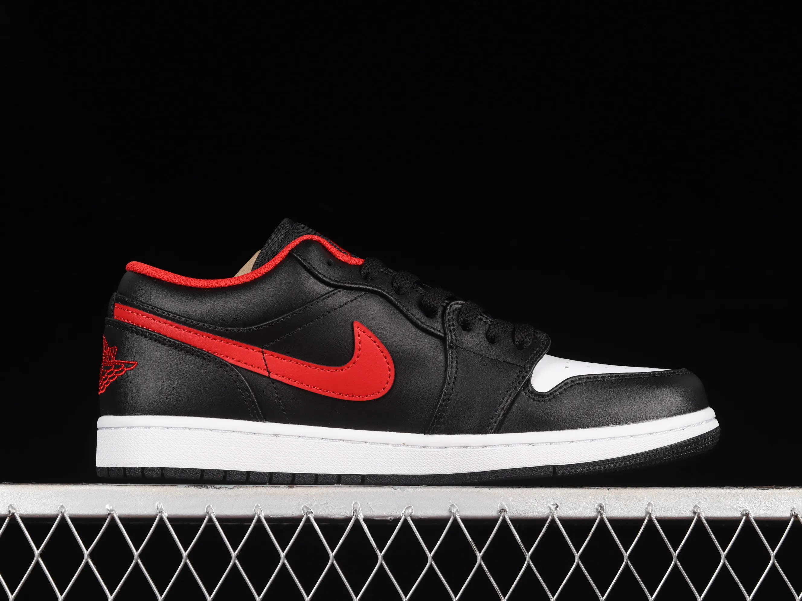 All categories Air Jordan Jordan series basketball shoes Air Jordan 1 Low G version pure original Air Jordan 1 Low "White Toe" AJ1 Joe 1 small black red toe low-top basketball shoes 553558-063